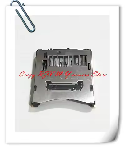 Original New SD memory card slot holder Assy for Canon 6D2 6D Mark II 6DII 5D4 750D 760D Kiss X8i T6