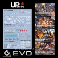 ️Water DECAL EVO HG GTO 03 4 in 1 GUNCANNON FIRST TYPE /GUNCANNON MOBLTY TEST/Guntak EARLY/WORKER Bl