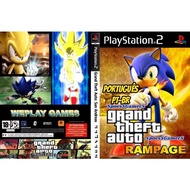 PS2 CD DVD GAMES(GTA SA Sonic Rampage) GTA San Andreas Sonic Rampage