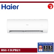 [ Delivered by Seller ] HAIER 1.5HP Non-Inverter Air Conditioner / Aircond / Air Cond LPB Series R32