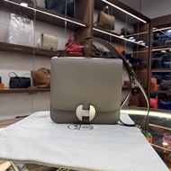95%NEW USED HERMES 2002 - 20 Asphalet EVERCOLOR PHW M8銀河灰銀扣 #愛馬仕