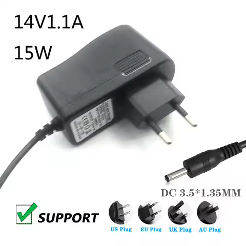 1PCS 14V 1.1A 15W AC DC Power Supply Charger For Google Home Nest Hub Mini Gen 2 2nd W18-015N1A G101