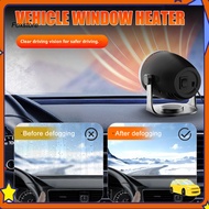 [Fx] Car Heater Defroster Dashboard Heater 12v/24v Portable Car Heater Defroster 2-in-1 Fast Windshi