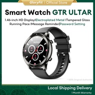 Aolon GTR Ultra Jam Smart Watch Original Strava 100+ Sports Modes Running Pace Health Monitoring Blu