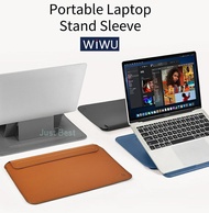 (包順豐智能櫃) WIWU SkinPro 3 便攜支架皮革袋 MacBook  13"-16"手提電腦袋
Macbook保護套  筆電袋 電腦包  適用Macbook Air  13 bag La