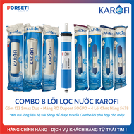 Combo 8 lõi lọc nước Karofi chính hãng dùng cho máy lọc nước Karofi K8IQ-2