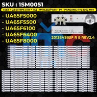 Backlight TV SAMSUNG 65 Inch UA65F5000 UA65F5500 UA65F6100 UA65F6400 UA65F8000 2013SVS65F R 9 REV2.4