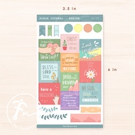 Bible Journal Sticker Sheet - PRAISE | Journal Sticker | Planner Sticker | Laptop Sticker | BJ-007