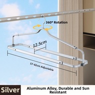 Extendable Drying Rack Balcony Clothes