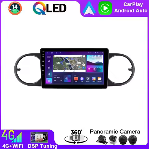 Rodetiss 9” Android14 Car Multimedia Player For Toyota Corolla Rumion E150 Rukus For Scion xB E150 C