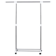 Stainless Steel Indoor Telescopic Double-Pole Drying Rack Drying Rack Single Parallel Bar Hanger Com