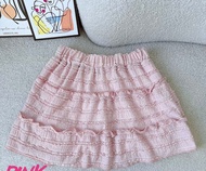 Chân Váy Bèo 2 Tầng Kiểu Viền Ren Xinh Xắn C102