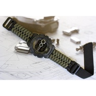 G-Shock Paracord Odd Green Strap for type DW-5000, DW-5600, DW-5900, DW-5610, DW-5900, DW-6600, DW-6