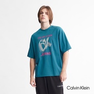 Calvin Klein Jeans Graphic Tees Blue Green