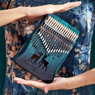 Kalimba Thumb Piano 17-Tone Genuine Beginners Getting Started Finger Thumb Piano Children's Musical 