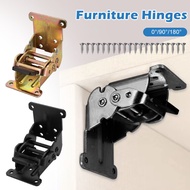 0°/90°/180° Solid Fold Leg Bracket Hinge Folding Table Chair with Self Locking