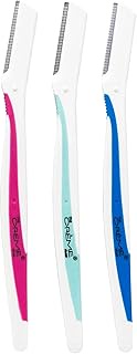 The Crème Shop Fuzz Off! Angled Brow Razors | Dermaplaning Tool for Face | Face Razors for Women | S