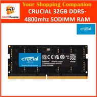 Crucial 32GB DDR5 4800 mhz SODIMM RAM for Laptops - CT32G48C40S5 Limited Lifetime Warranty