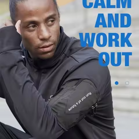 Waterproof Running Arm Bag for Men and Women - Sports Mobile Phone Sleeve with Wrist Strap - Securel