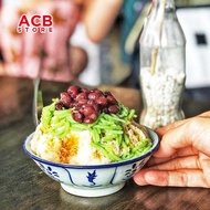 [SG STOCK] Baba Nyonya Dessert Bowl | Rice Bowl | Bean Curd Bowl | ABC Bowl | Sunflower Blue and Whi