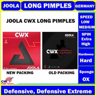 JOOLA CWX LONG PIMPLES RUBBER PING PONG PIMPLES OUT NO SPONGE OX PINGPONG GETAH TABLE TENNIS SHEET (