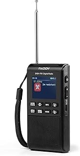 Raddy RD939 Portable DAB/DAB+ FM Radio with BT 5.3, 5W Speaker, 2'' Large Screen, USB-C powered & 12