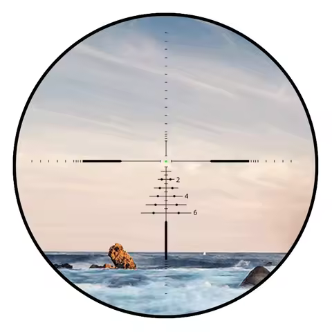 FIRE WOLF 5-15X50 FFP Scope Hunting Optical Sight Riflescope Cross Side Parallax Tactical Rifle Scop