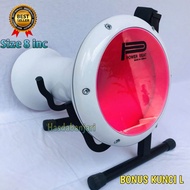 Darbuka dumbuk calti alumunium 8 inch putih dalam pink bonus kunci L