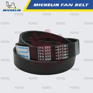 Isuzu D-MAX RC TF86 4JK1 2.5/ TFS85 4JJ1 3.0, ELF NHR85 3.0 & Mazda Titan MICHELIN Fan Belt (7PK990)
