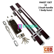 1set tarikan gagang handle pintu rumah minimalis panjang 33cm 45cm dan 60cm bahan stainless steel an