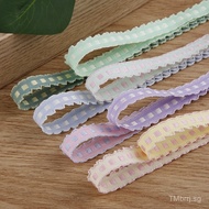 Handmade Embellishments Ribbon Plaid Lace Bouquet Ribbon Dot Bow Clothing diy Shoe and Hat Hair Clip