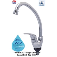 [Free White Tape] "IMPERIAL" Single Lever "J" Spout Sink Tap/Kitchen Sink Tap with Various handle bar/ Kitchen Faucet