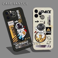 Case Astronaut Casing Samsung S10 S10 PLUS S20 S20 PLUS S20 ULTRA S20 FE S21 FE S21 S21 PLUS S21 ULTRA S22 S22 PLUS S22 ULTRA S23 S23 PLUS S23 ULTRA S23 FE S24 PLUS ULTRA Soft Case Square Edge Phone Case Cover Casing