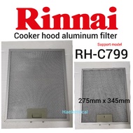 RINNAI RH-C799 Cooker Hood Aluminium Filter RH-C799 (275mm X 345mm)