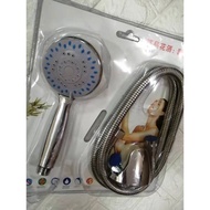 TEL.SHOWER HEAD W/HOSE $SILVER 8001
