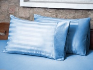 ชุดเครื่องนอน MASSACCIO Collection ผ้าริ้ว 500 เส้นด้าย (Bed sheet set 500 thread count 5 feet Twin 