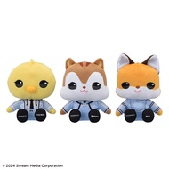 SHINee MINHO KEY TAEMIN ANIMAL COORDY Sitting Plush Doll Ver.2 Set of 3 SEGA New from Japan