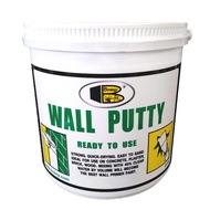 BOSNY Wall Putty  อะคริลิกอุดโป๊ว ขนาด 1.5 5 KG อุดรอยเจาะ รูพรุน ใช้ได้ทั้งภายในและภายนอก โป๊วผนัง 