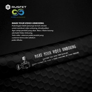 BUBBLE ENVELOPE - BUBBLE MAILER - BUBBLE PACKING HELLO BLACK MATTE - 12 x 18