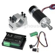 ER11500W High-Speed Cooling Brushless Spindle Motor 48VDC for Engraving PCB Drilling Low Noise High 