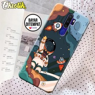 Case Oppo A5 2020 / A9 2020 - Casing Oppo A5 2020 / A9 2020 - EKSOTIK - Case Astronaut - Silikon Opp