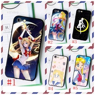 OPPO R9 R9S R11 R11S Plus R15 Pro Black soft Phone case cover Anime Kawaii Sailor Moon