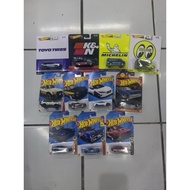 Pack of 11 Hot Wheels (4 Premium + 7 Regular)