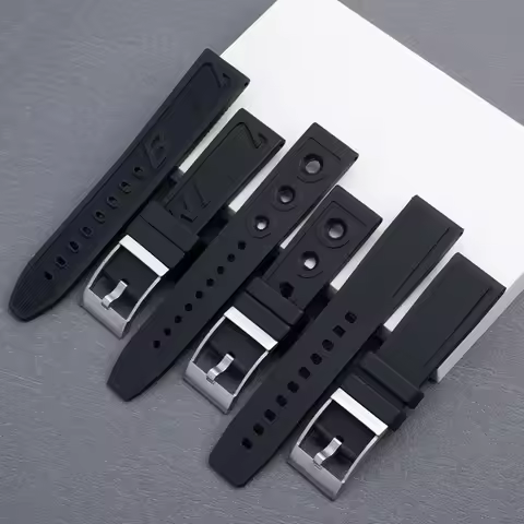 New Rubber Watchband For Breitling Strap For Avenger Superocean Heritage Wristband Waterproof Sports