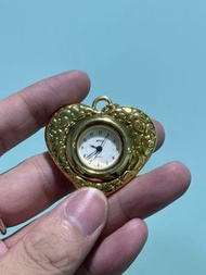 日本製 Avon雅芳古董雕花錶墜