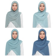 Tudung Bawal Chiffon Neelofa Bidang 45