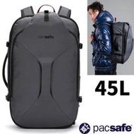 RV城市【Pacsafe】送》防盜旅行後背包 45L EXP45_16吋筆電 RFID行李袋 登機包_60322144