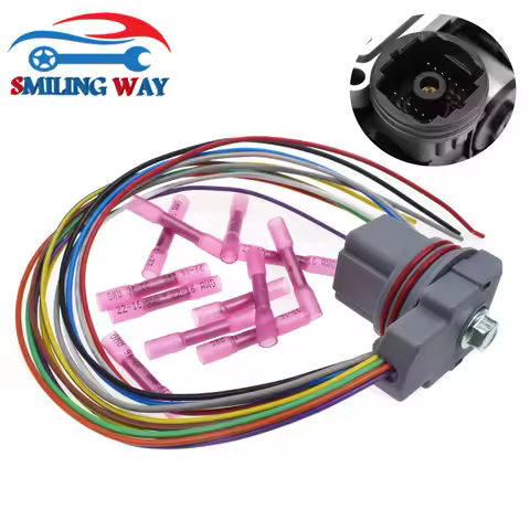 Solenoid Block Pack 5R55S 5R55W Transmission Wire Harness Connector Plug For Ford Lincoln Mercury R4