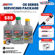 Car Servicing Package - AMSoil OE Series 4L Engine Oil Service Package with Labour | 0W20 / 5W30 / 5