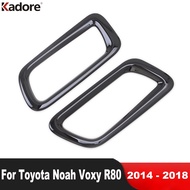 Car Front Inner Door Handle Bowl Cover Trim For Toyota Noah Voxy R80 2014-2018 Interior Accessories